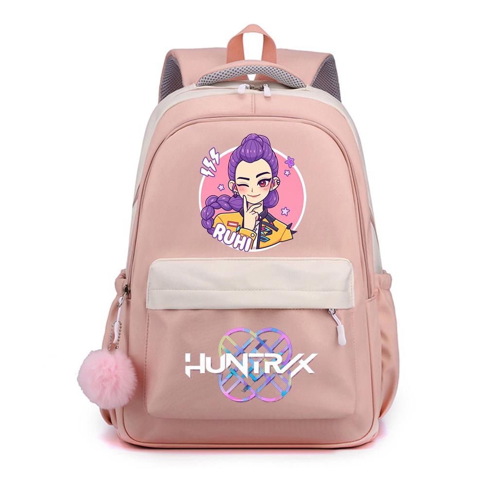 Аниме K-Pop Принт Рюкзак Большой Вместимости для Подростка Студента Девочки Мальчика Школьный Рюкзак Сумка для Книг Детский Подарок Женская Водонепроницаемая Дорожная Сумка Мочила