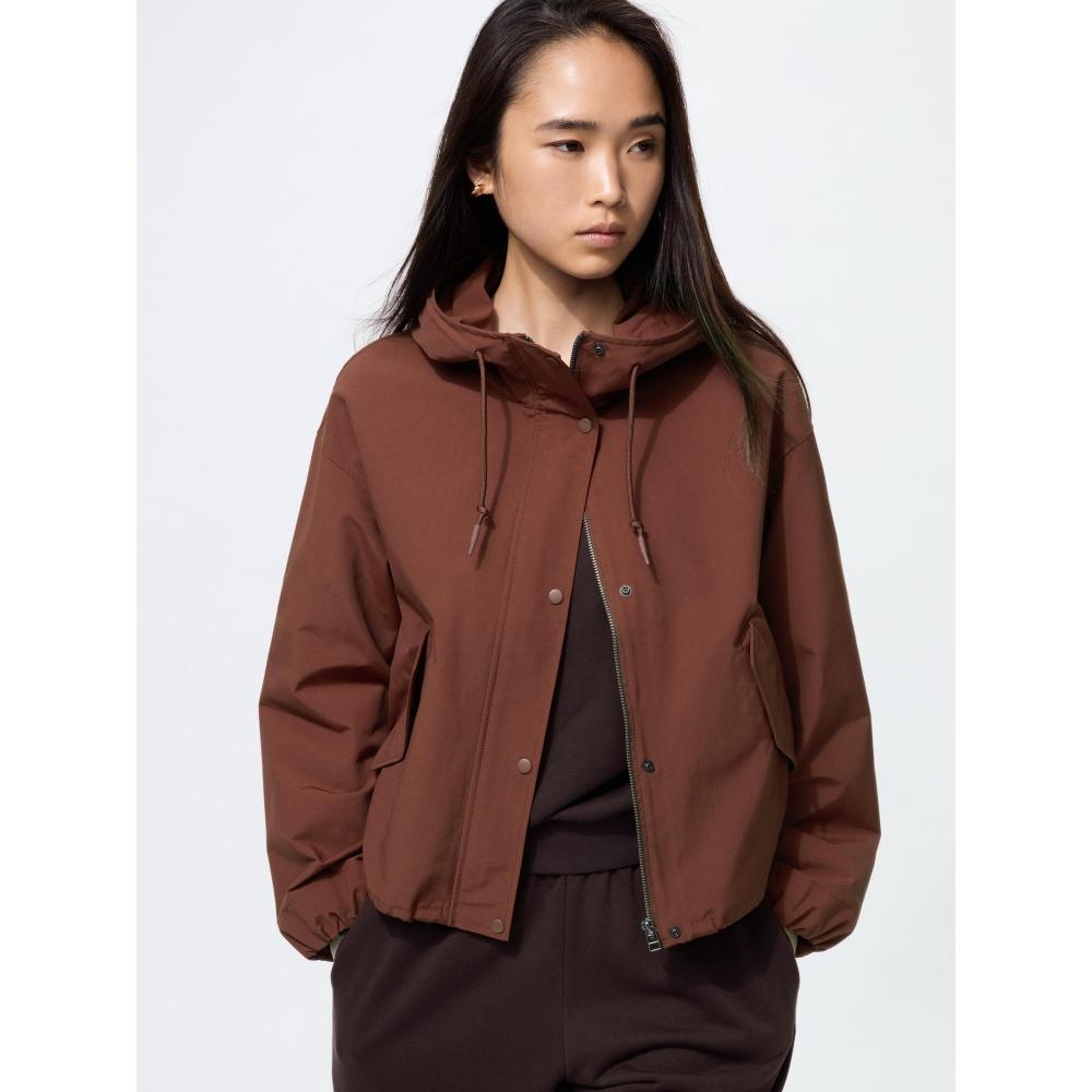 Uniqlo Cotton Blend Short Parka