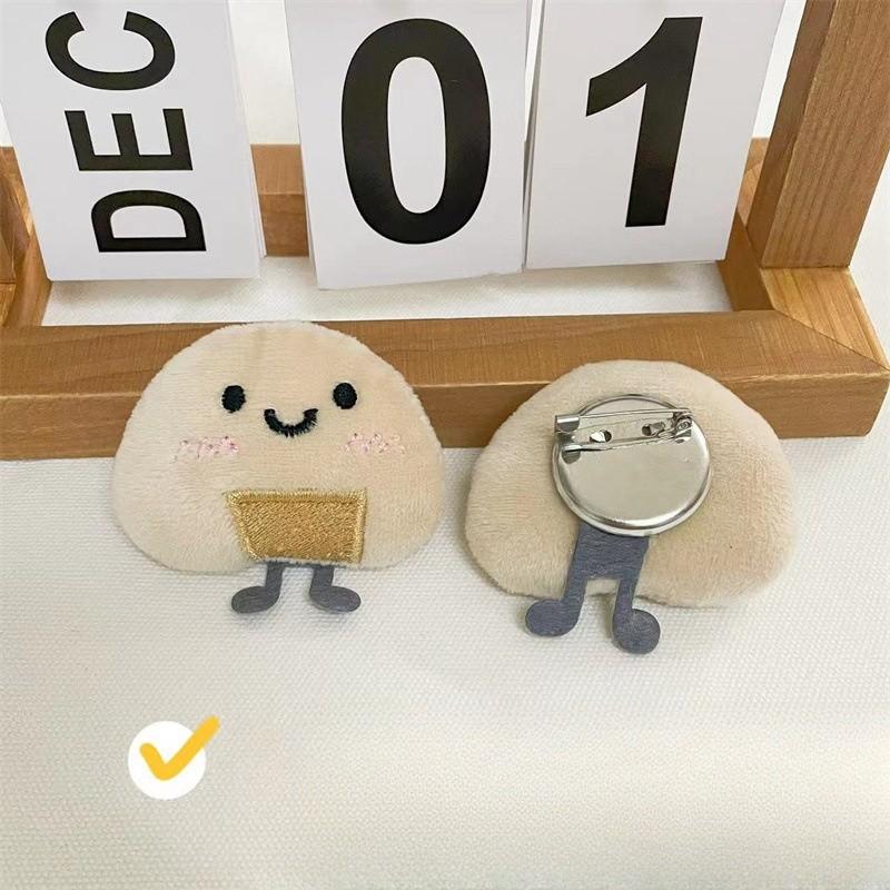 Plush Cartoon Bread Dolls Fabric Accessories Bags Backpacks Hanging Decorations Handmade DIY Materials Accessories Backpacks Plush Pendants Brooches