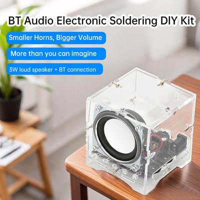 Bluetooth Динамик DIY Комплект DC 5V 3W BT Динамик Стерео Усилитель Маленький Аудио DIY Схема для Сборки Паяльная Практика Комплект