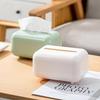 Simple Stylish Plastic Tissue Box Square Tissues Container Car Napkins Holder Case Home Organizer Kitchen Storage Holder Tools