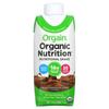 Organic Nutrition, All In One Nutrition Shake, Creamy Chocolate Fudge, 4 Pack, 11 Fl Oz Each