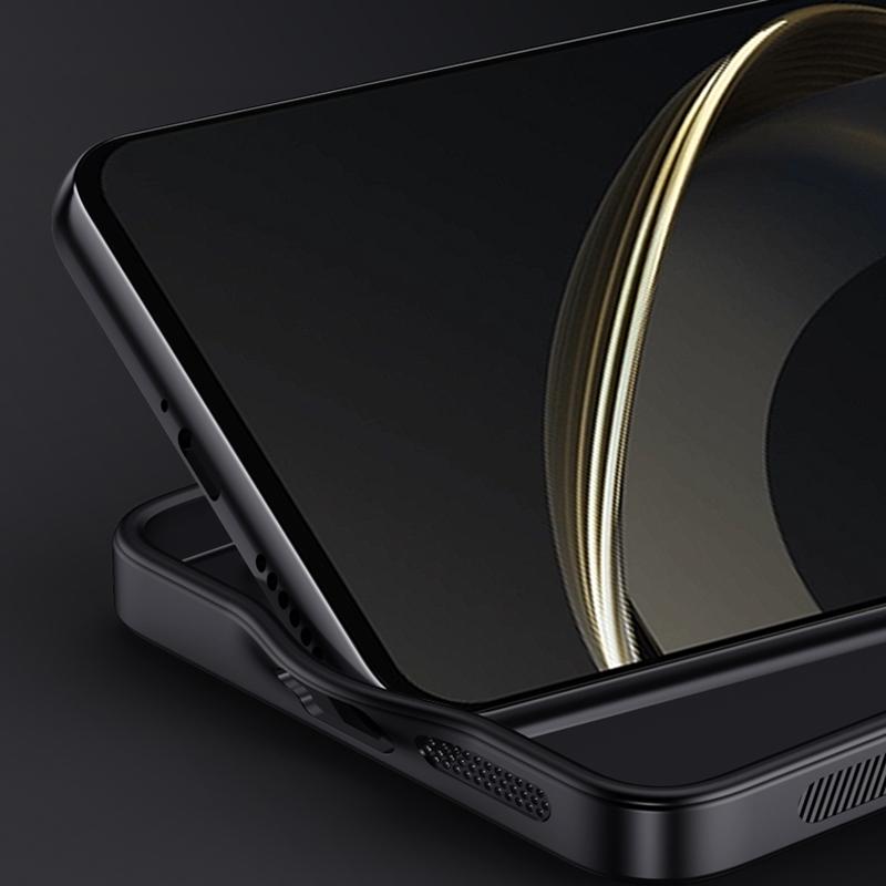 Для мобильного телефона Huawei nova 11 SE/nova 12 SE 4G Чехол Зернистость дерева ПК+ТПУ+ПУ Задняя крышка