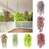 Morning Wall Hanging Simulation Rattan Artificial Flower Home Outdoor Garden Decoration