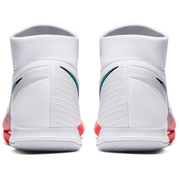 Nike Mercurial Superfly 7 Academy IC White Crimson Jade Men Sneakers Photon-Dust Hyper-Jade Flash-Crimson AT7975-163