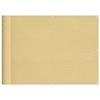VidaXL Écran de Balcon, Brise-vue de Jardin, Écran de Protection, Écran d'Intimité Terrasse Extérieur, Sable 75x600 cm 100% 4000024