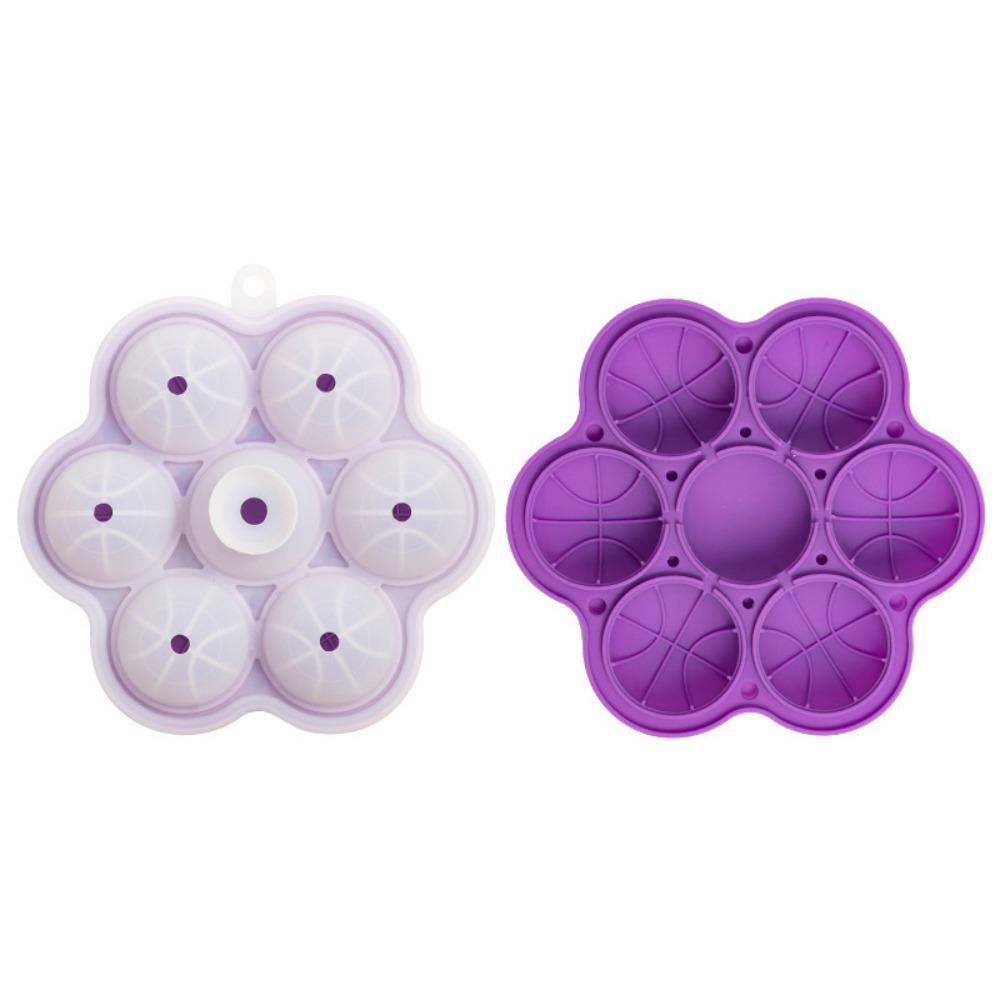 Circular Ice Hockey Mold Silicone Ball Ice Maker Frozen Ball Ware Ice Cube Mold Summer