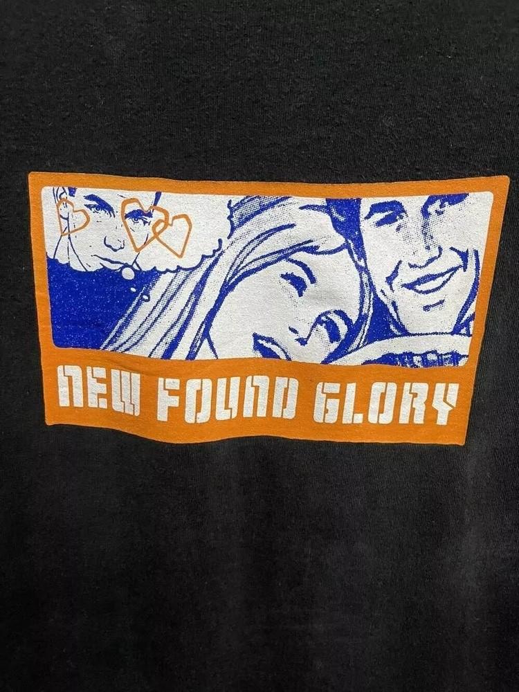 Vintage New Found Glory Band Cotton Unisex S-4XL T-shirt Unisex T-Shirt