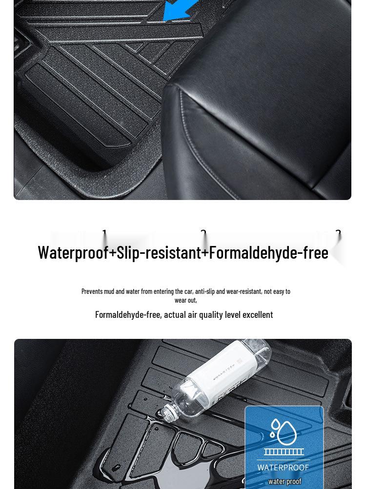 Roewe RX5 Car Floor Mats: Full Coverage, Wear-Resistant Carpet for RX5 PLUS/MAX/RX5 TPE.