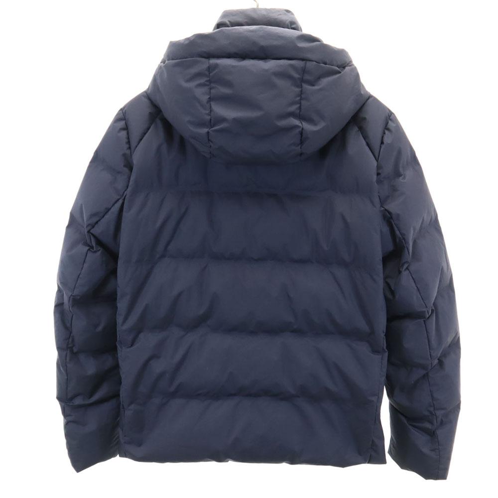 Uniqlo Бесшовная пуховая куртка M Темно-синяя Мужская Б/У