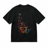 Women's All-Season Trend Classic T-Shirt Vibrant Heart Collection Design Tee