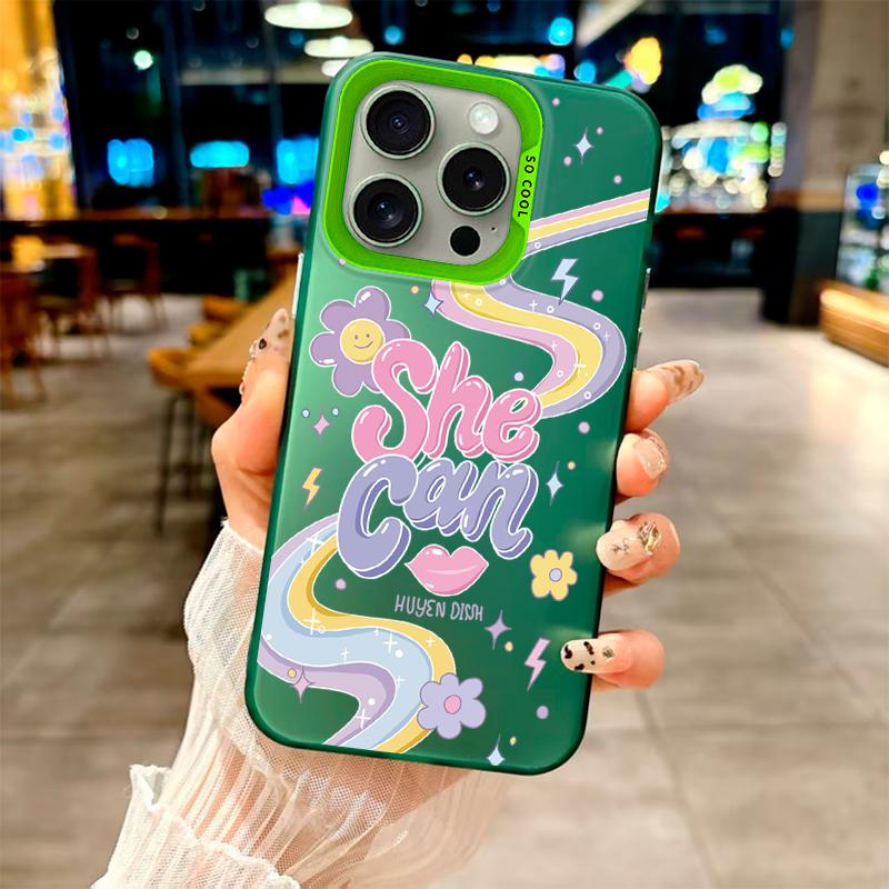 She Can · Dreamy Pop Art Style" Fashion Case for Xiaomi Redmi Series.Redmi 9,9A,9C,10C,Note 8,Note 8 Pro,Redmi 10X,Note 9S,Poco C31,Note 9 Pro...