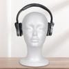 Foam Mannequin Head for Wig Display Female Mannequin Stand Holder Lightweight Foam Head Model for Hair Styling Hat Making And Cosmetology Practice