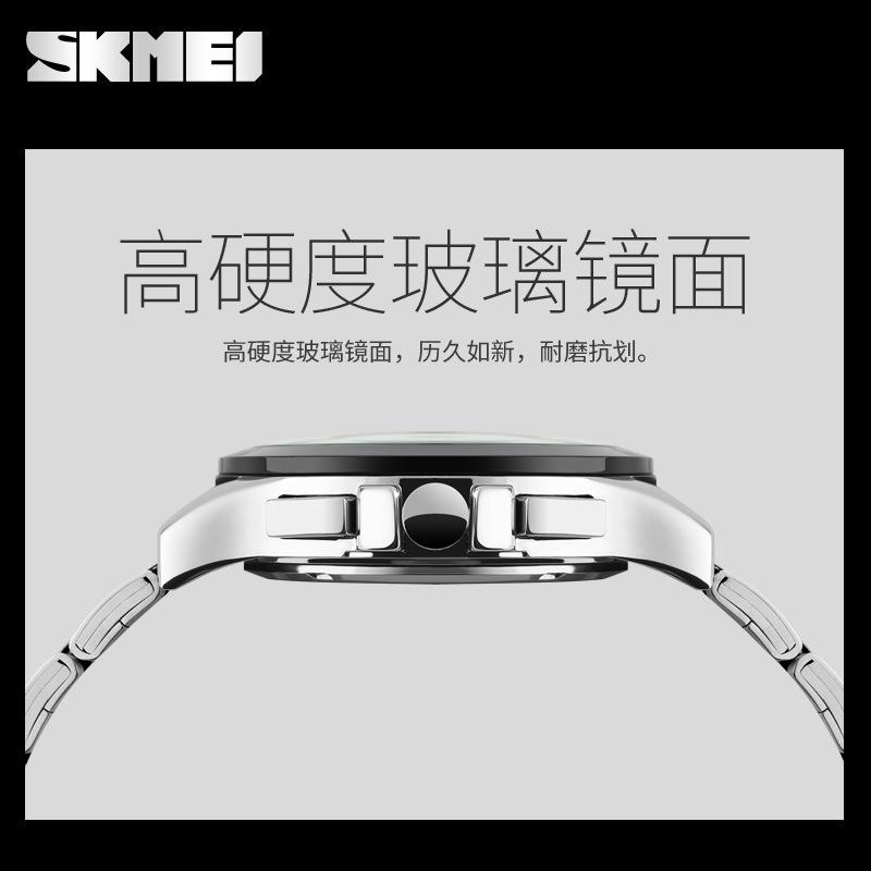 Moment Beauty Мужские часы Водонепроницаемые Модные кварцевые часы Трендовые деловые мужские часы Стальной ремень Ретро часы