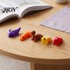 Articulated Miniature Figurines 3D Printed Dinosaur Toy, Mini Dino Action Figure, Themed Decor Movable Joints Desktop Decoration, Party Favors
