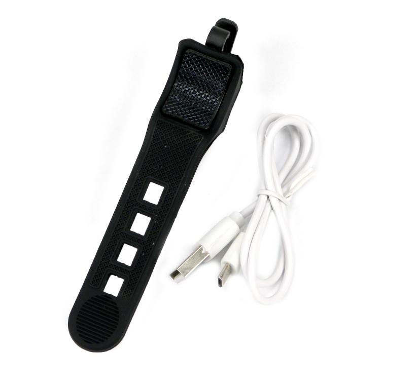 Lampa Rowerowa Latarka Led Przednia Zdwojona Z Powerbankiem 4000 Mah I Funkcją Red Ładowana Usb Teger