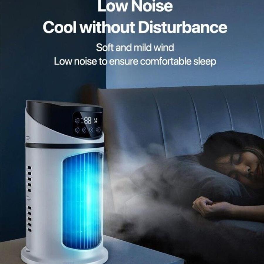 Портативный мини-кондиционер, охладитель воздуха, вентилятор с водяным охлаждением, кондиционер, офисный мобильный кондиционер, охладитель воздуха