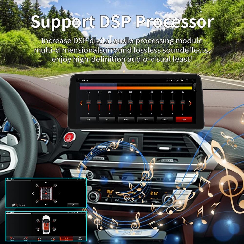 12,3-дюймовый Android автомобильный радиоприемник Carplay мультимедийный плеер для BMW X1 E84 GPS-навигация Авто Стерео Bluetooth DSP 4G WiFi