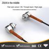 Двухдисплейный оптоволоконный датчик Zhonglian M3M4M6 с миниатюрным зондом D3 и усилителем с отражением от объекта (сквозной луч)