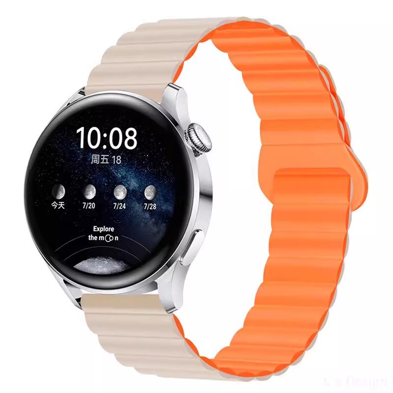Suitable for Huawei Watch with GT2/GT3/GT4/watch3/Honor Magic2 Silicone Magnetic Meter