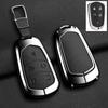 Car Key Case Cover For Cadillac Xt5 XTS CTS SRX ATSL XT4 CT6 ATS Escalade ESV DTS ELR STS 2014-2018 Zinc Alloy Leather Keychain AGY1