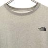 THE NORTH FACE Back logo Short sleeve T-shirt L gray Men's Used