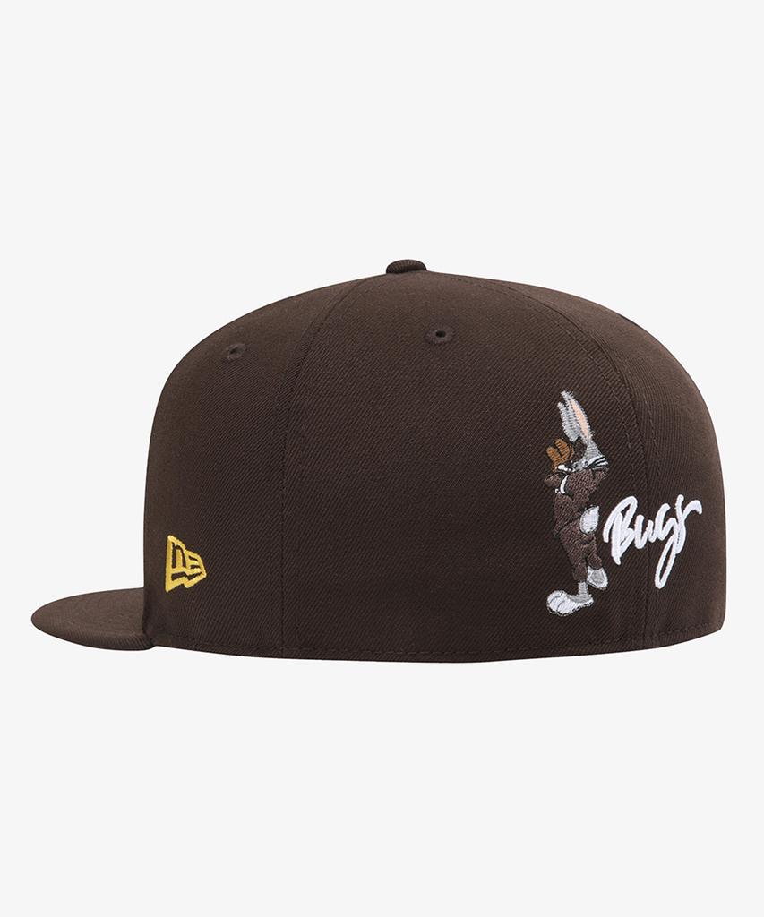 New Era Looney Tunes МЛБ Сан-Диего Падрес Кепка с козырьком Темно-коричневая 60857880