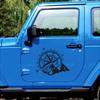 3D автомобильная наклейка «Компас Роза» Navigate Mountain 4x4 Offroad виниловая наклейка наклейка автомобильная наклейка