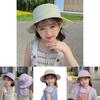 Childrens Uv Shield Hat With Wide Brim And Soft Fabric For Beach Vacation