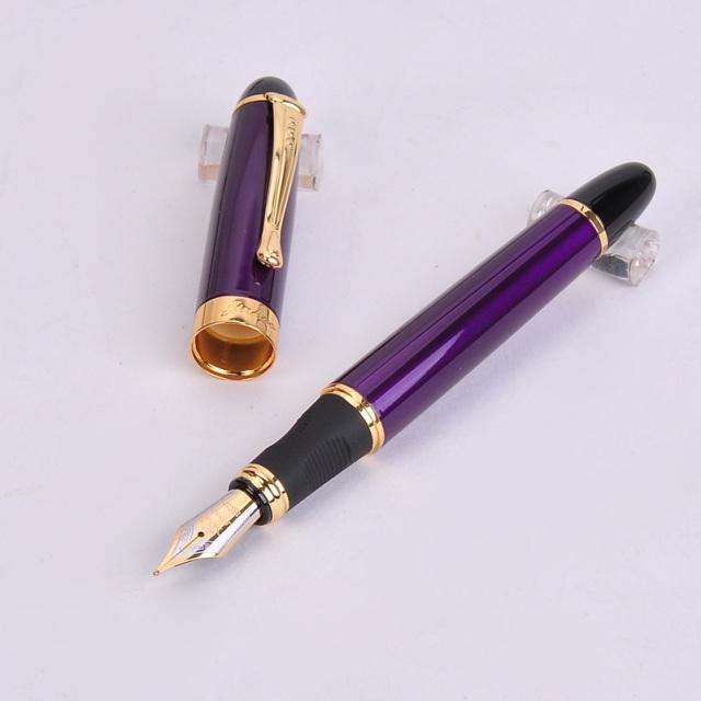Новое поступление Jinhao X450, роскошная синяя перьевая ручка, высококачественные металлические чернильные ручки для офисных принадлежностей, школьные принадлежности