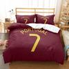National Soccer Team Core Player Number Duvet Cover Set EU Single Double King US Twin Full Queen Size  Bedclothes