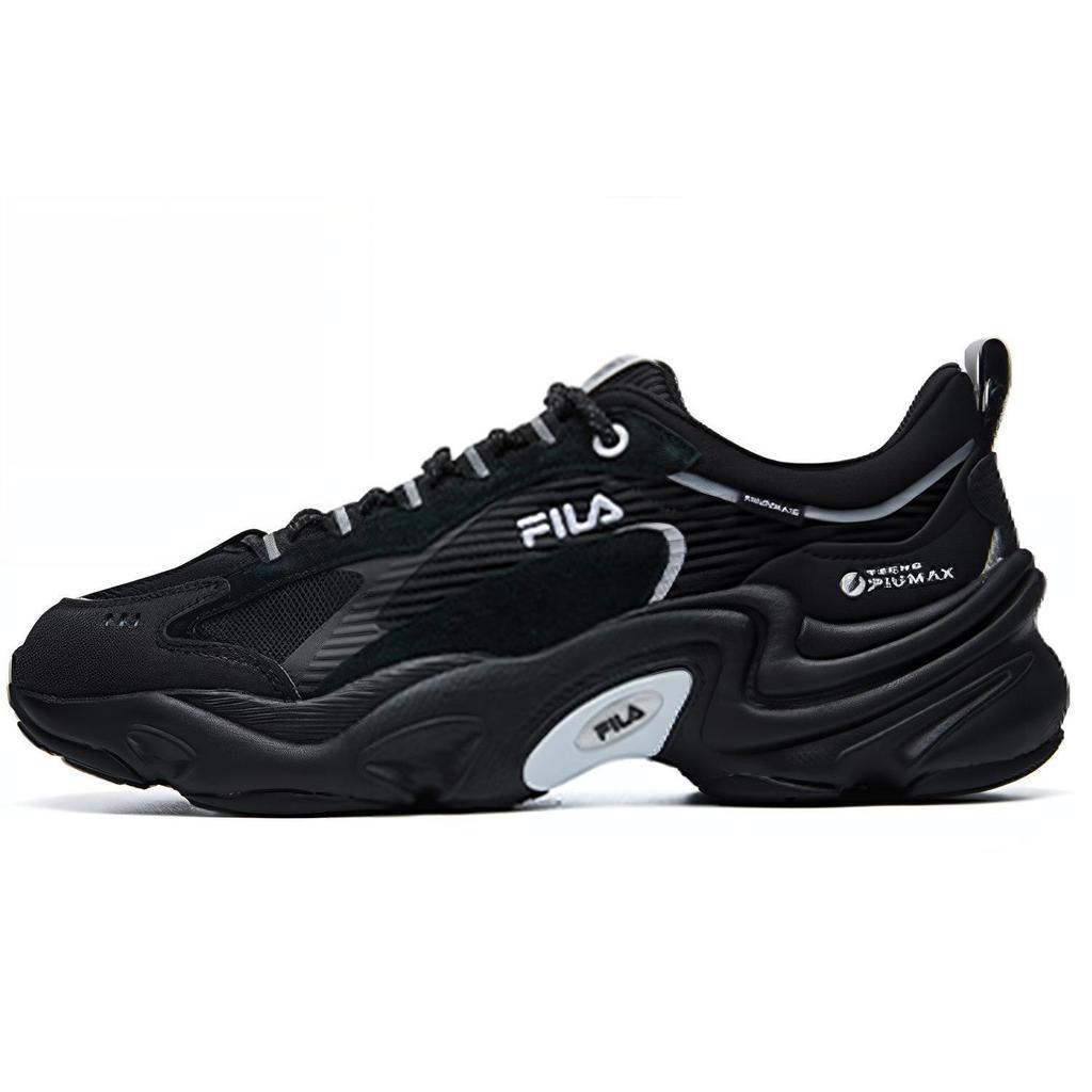 Fila Pantera Eva Rubber Tpu Versatile Comfortable Low-Top Dad Shoes Men Sneaker Black F12M141107FBK