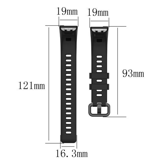 Replacement Silicone Smart Bracelet Strap Band for Huawei Band 4 Pro TER-B29S