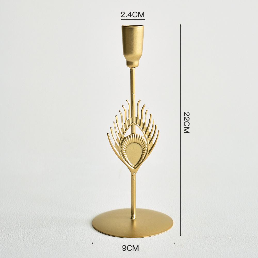 Дом Легкая Роскошь Ретро Реквизит для Романтического Ужина при Свечах Украшение для Романтического Стола Подсвечники Украшения