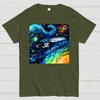 Van Gogh Never Boldly Went Cotton Summer Casual Cool Loose T-Shirt