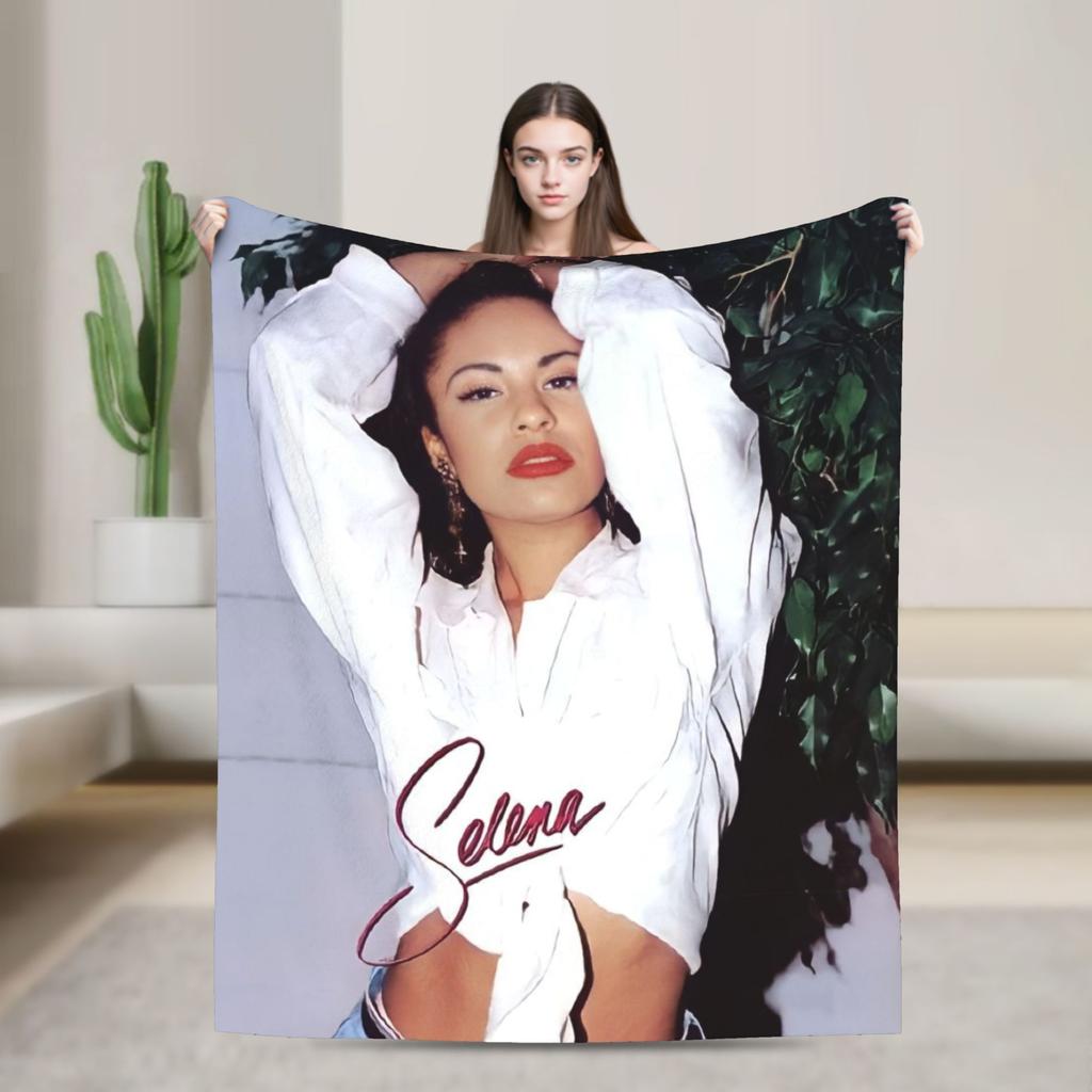 Певица Селена Гомес Я Сказала, Что Люблю Тебя Первой Плед Теплый Мягкий Для Домашнего Декора Декоративное Фланелевое Покрывало Покрывало На Кровать