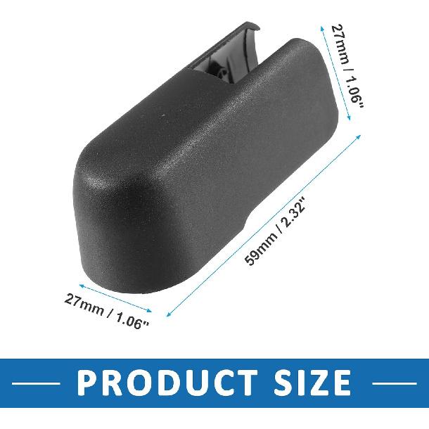 Rear Windshield Wiper Arm Nut 76721-SCV-A01 Wiper Blade Arm Cover Cap for Acura MDX 2007-2016 Plastic