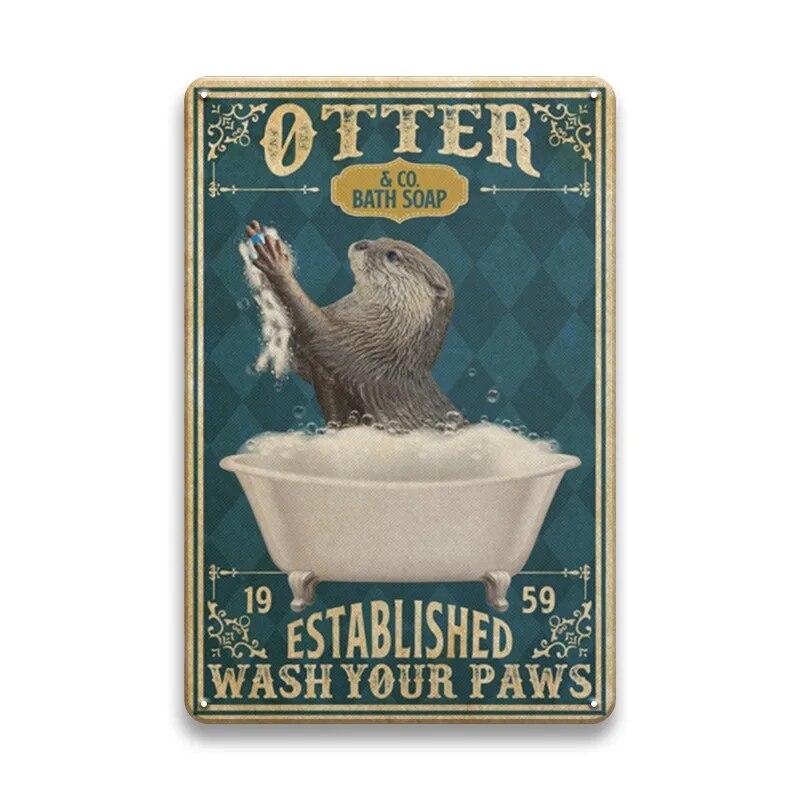 Винтажные металлические плакаты с черным котом, жестяная вывеска, мой Господь, настенные панно, забавные украшения, настенная живопись, модный стиль, домашний железный декор