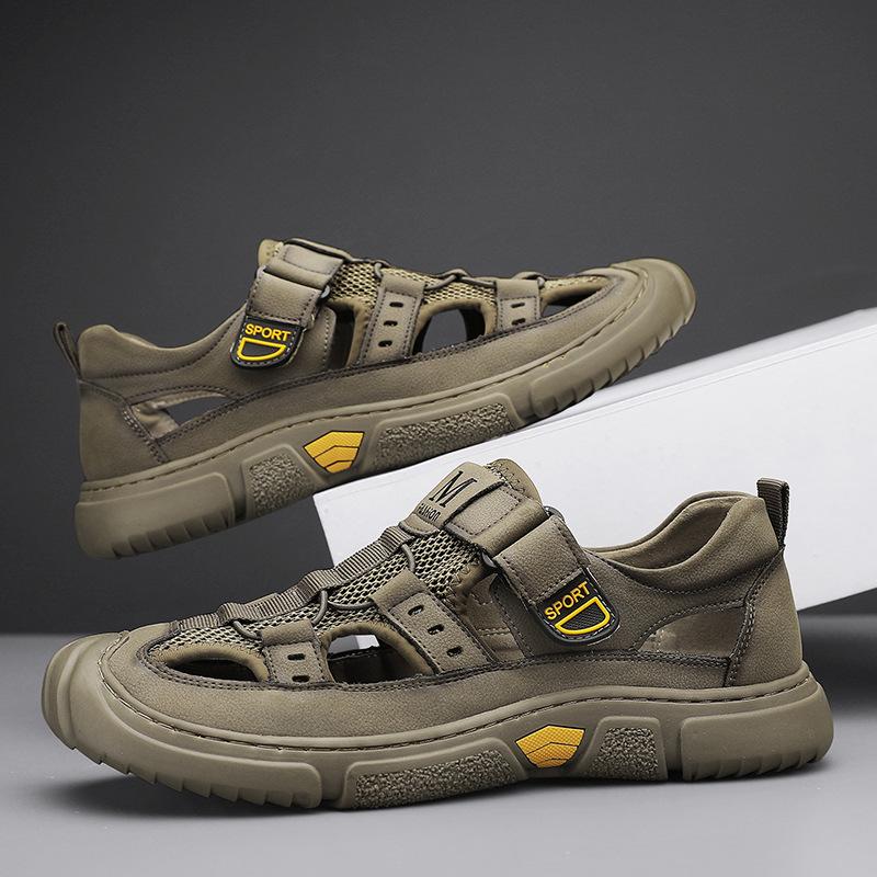 2024 Мужские летние всепогодные нескользящие спортивные пляжные сандалии