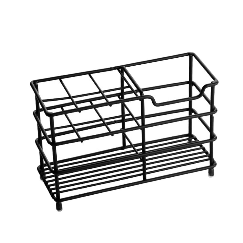 Arranged Space Saving Toothbrush Holder Vanity Countertops Storage Rack Kitchen Organizer Stand