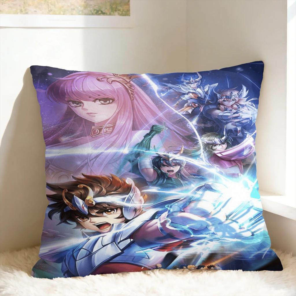 Pillow Cover The Knights Saint Seiya Morden Pillow Case For Living Room Sofa Pillowcases