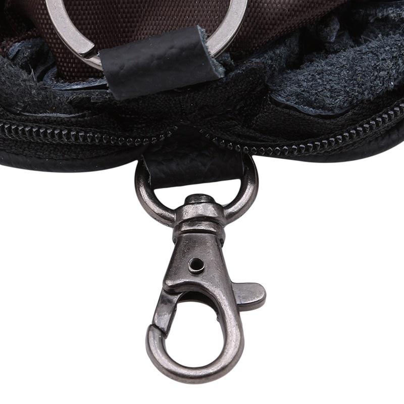 Компактные кошельки для ключей автомобиля Мужской органайзер для ключей Домохозяйка Чехол для ключей на молнии Сумка-кошелек