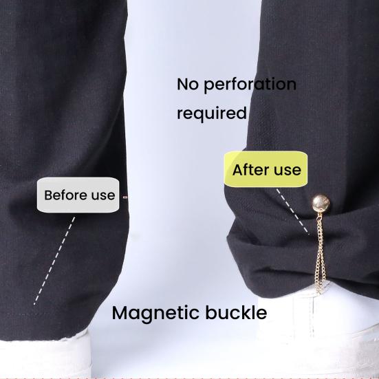 4/8/12 шт. Магнитные зажимы для одежды, пуговицы для штанин, регулируемые зажимы для штанин, булавки, быстрые застежки для рубашки