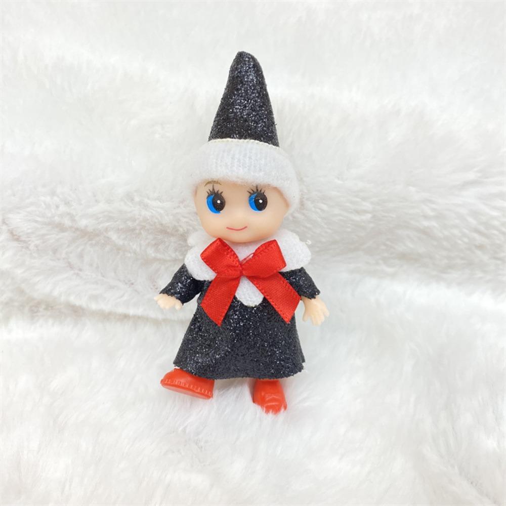 Christmas Mini Baby Elf Dolls Shining Kindness Craft Babies Doll Toy Decoration On The Shelf Gift For Girl Boy Kid