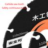 Durability Circular Saw Blade Ultra-Fine Finishing Circular Saw Blade for Cutting Wood Wood Heat-resistance Blade