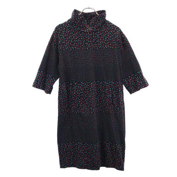 Marimekko Общее изделие с рукавом 7 минут M Серия Black Женское Б/У