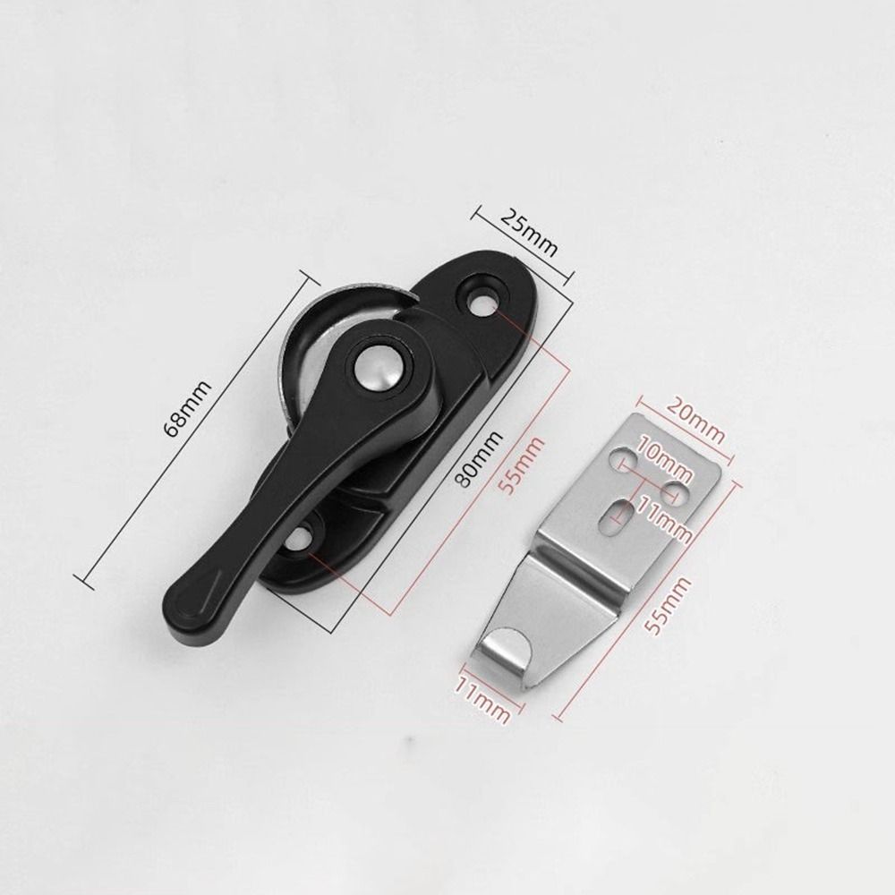 Hardware Window Safety Lock Double-sided Sliding Door Lock New Window Lock Buckle Door and Window