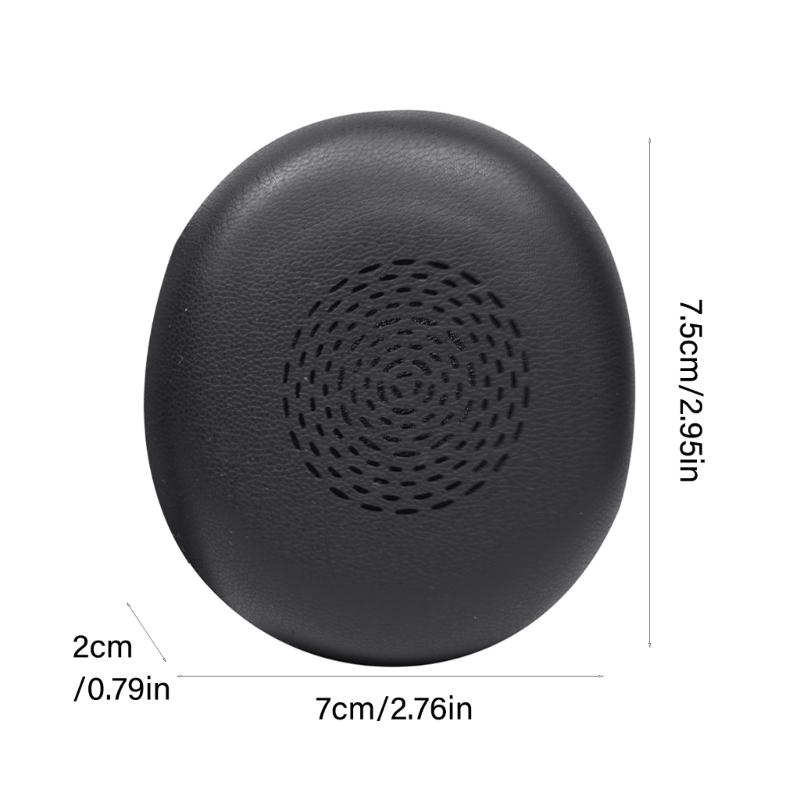 Премиальная сменная амбушюра из губки для наушников Evolve2 75 Улучшает шумоизоляцию Длительный комфорт