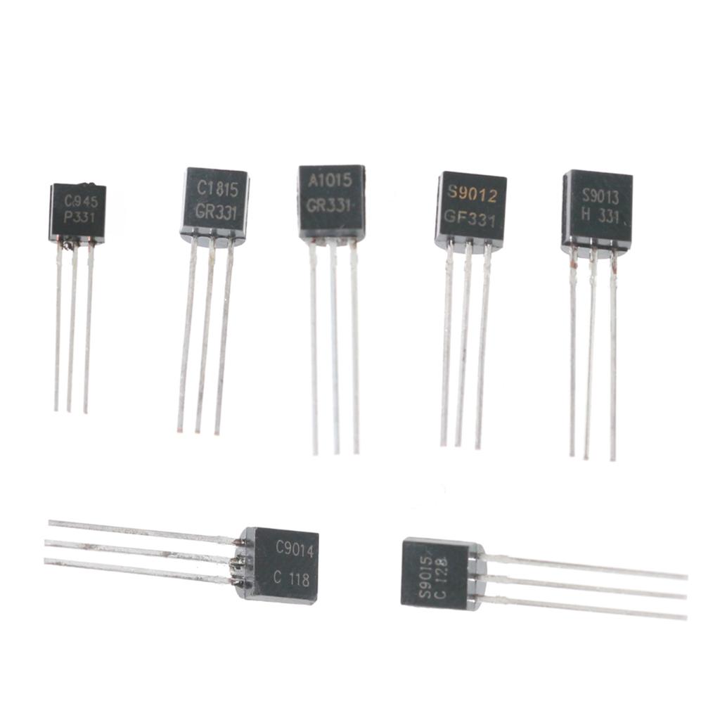 600PCS TO-92 Transistor 15 Types Values Kit Set 2N222/ 2N3904/?2N3906/ 2N5401/ 2N5551/ A1015/
