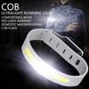 COB LED Наручный фонарь 350 мАч 500 лм Спорт Ночной бег Предупреждающий Нарукавный/наножный/наручный фонарь USB Type-C Перезаряжаемый IPX4 Водонепроницаемый
